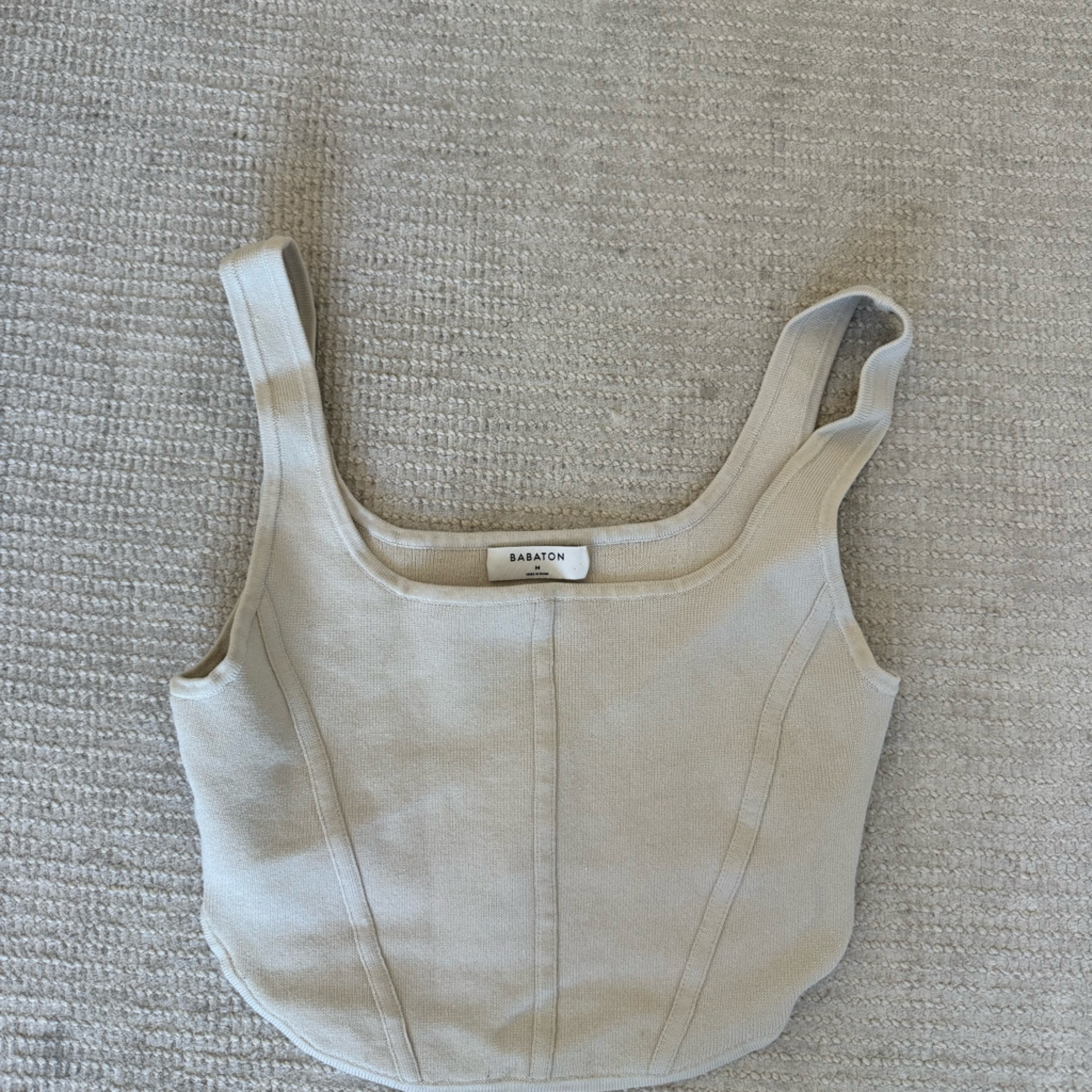 Aritzia Beige Top